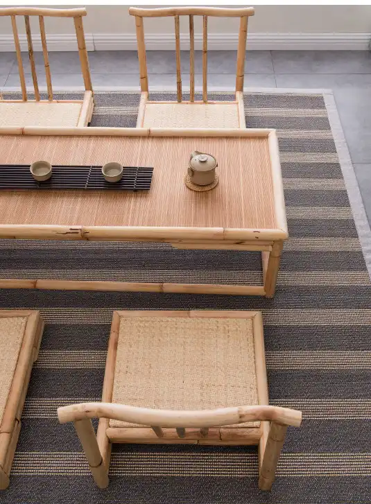 Modern Rattan Bamboo Chair Japanese Style Tatami Zaisu Living Room Furniture Bamboo Legless Floor Chair Rattan Hand Crafted Chair Coffee Furniture Club Chairfurniture Living Room Modern Aliexpress