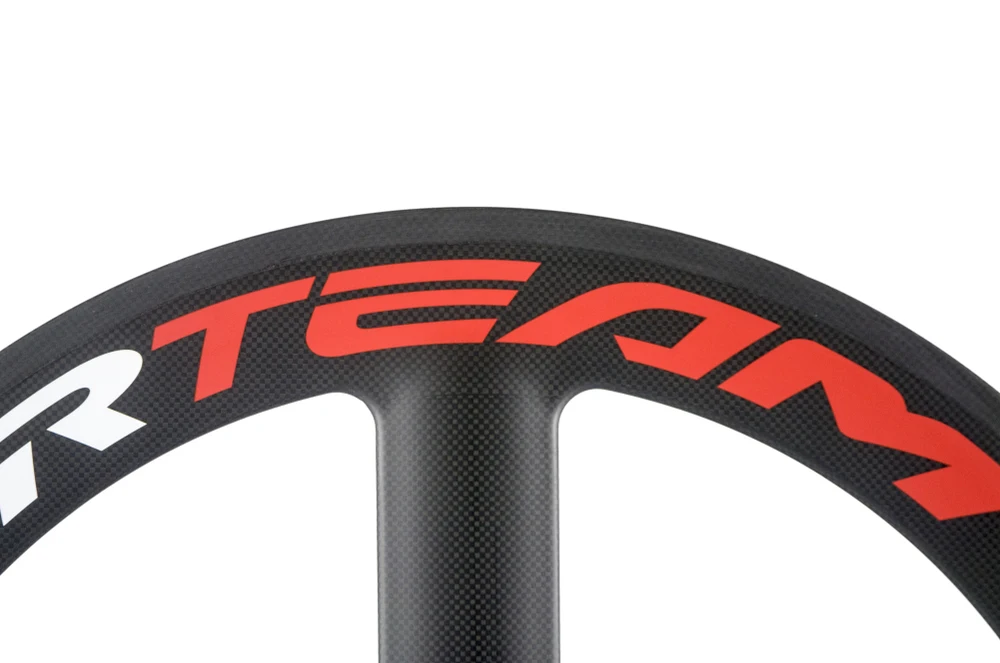 Clearance Superteam 700c carbon clincher tri spoke wheelset 23mm matte carbon 3 spoke bike wheels 5 Clearance Superteam 700c carbon clincher tri spoke wheelset 23mm matte carbon 3 spoke bike wheels 5