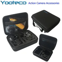 Yooteco for Gopro Case Middle Bag EVA Collecting Box for Go pro Hero 5/4/3+/3/2 SJCAM sj4000 Eken H9 Xiaomi Yi Action Camera