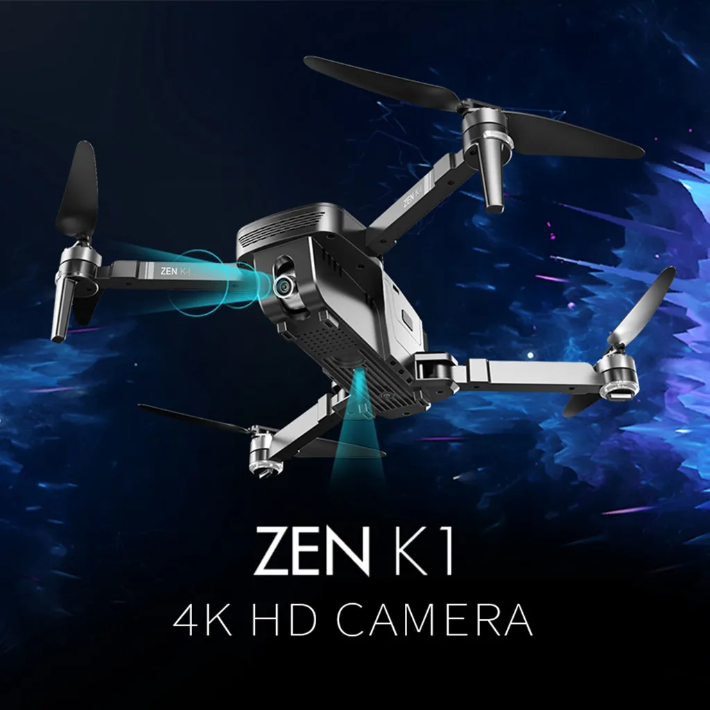 VISUO ZEN K1 Dron gps 5G Wifi FPV 4K 720P двойная камера бесщеточный складной RTF RC вертолет профессиональные Дроны с камерой HD