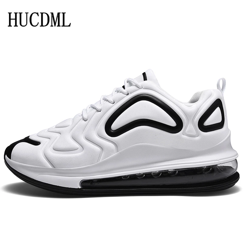 

HUCDML 2019 Classic Men's Shoes Breathable Comfortable Outdoor Casual Mens Shoes Lace-Up Air Cushion Sneakers Big Size:39-47