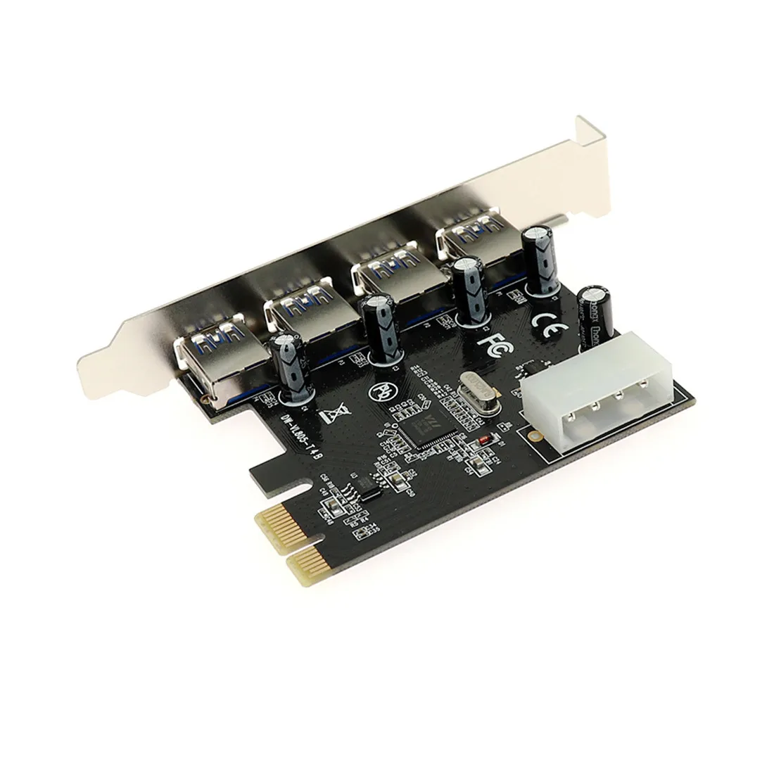 

Super fast High-capacity data Compatible 4 Port PCI-E to USB 3.0 HUB PCI Express Expansion Card Adapter 5 Gbps Speed Top#ZS