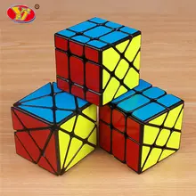 YJ Axis yongjun колесо магический скоростной Куб Профессиональная наклейка Fisher skew cubo magico Развивающие игрушки для детей