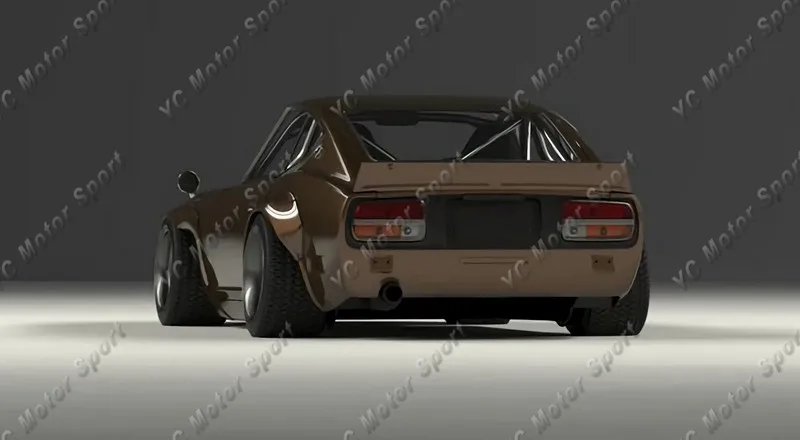 FRP волокна Стекло стильные обвесы обвес подходит для 1970-1973 Datsun 240Z S30 ракеты RB обвес передний луч губ уширитель крыла заднее крыло