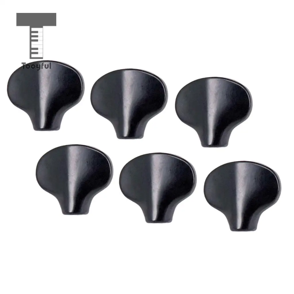 Tooyful Metal Guitar Tuning Pegs Tuners Machine Head Replacement Knobs Handle pack of 6