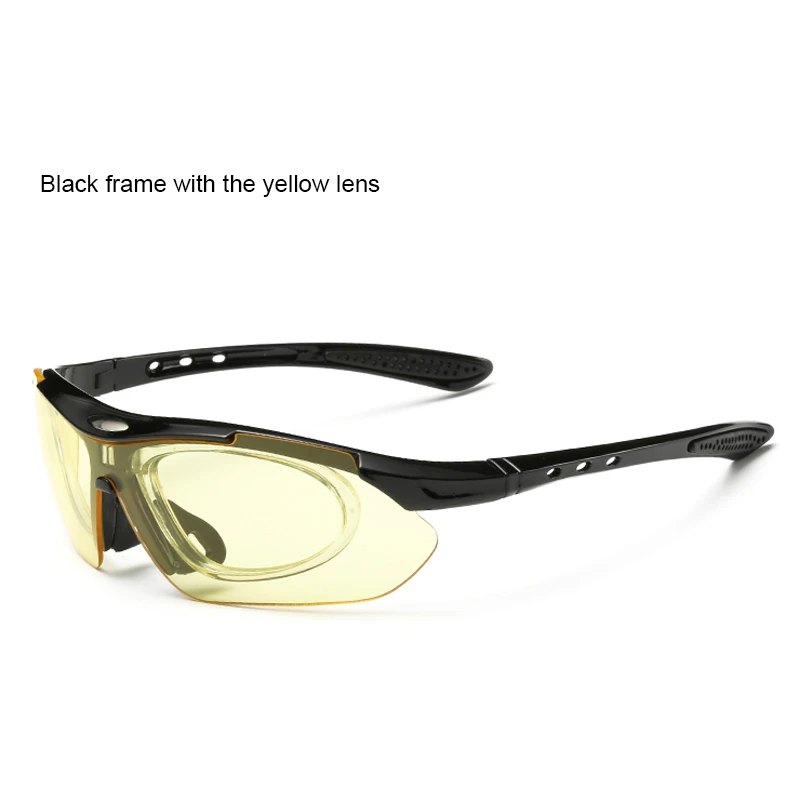 Polarized Cycling Sunglasses Outdoor Sport Windproof eyewear Mountain Bike Motorcycle Sun glass accessories 1 frame 5 lens/lot