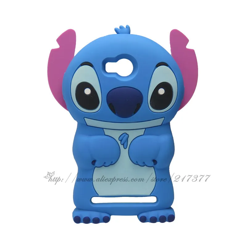 For Huawei Y3 II Case 3D Silicon Minnie Stitch ice cream Cartoon Soft Phone Back Cover Case for Huawei Y3II / Y3 2 yII Lua-L21