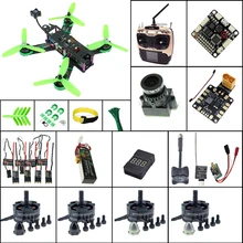 QAV210 карбоновая рама 20A бесщеточный ESC MT2204 2300KV двигатель F3 6DF 5045 реквизит XT60 PDB для RC Гонки, яростный