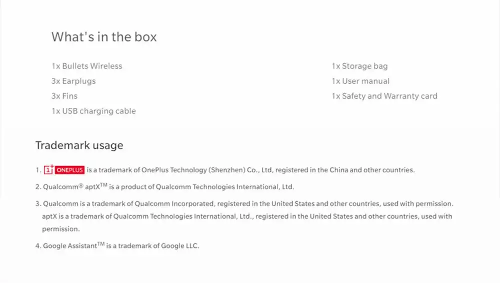 OnePlus Bullets Wireless aptX Neckband Earphones Best Price in Bangladesh