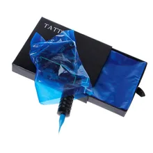 200 шт/1 Набор профессиональный одноразовый тату машина сумка крышка питания Инструмент#10B00055