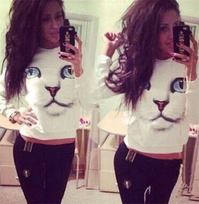 3D Cat Sweatshirts ( S - Xl)