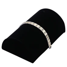 2 шт. браслет черный стенд Дисплей бархат 200x120x65 мм Chic