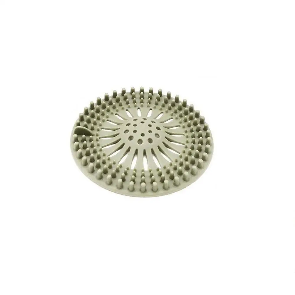 3pc Green Strainers 3 шт., ситечко для слива душа, щипцы для стрижки волос, резиновые для раковины, заглушка для ванной, Силиконовая пробка, напольный фильтр, Креативная кухня, ванная комната - Цвет: 3pc Green Strainers
