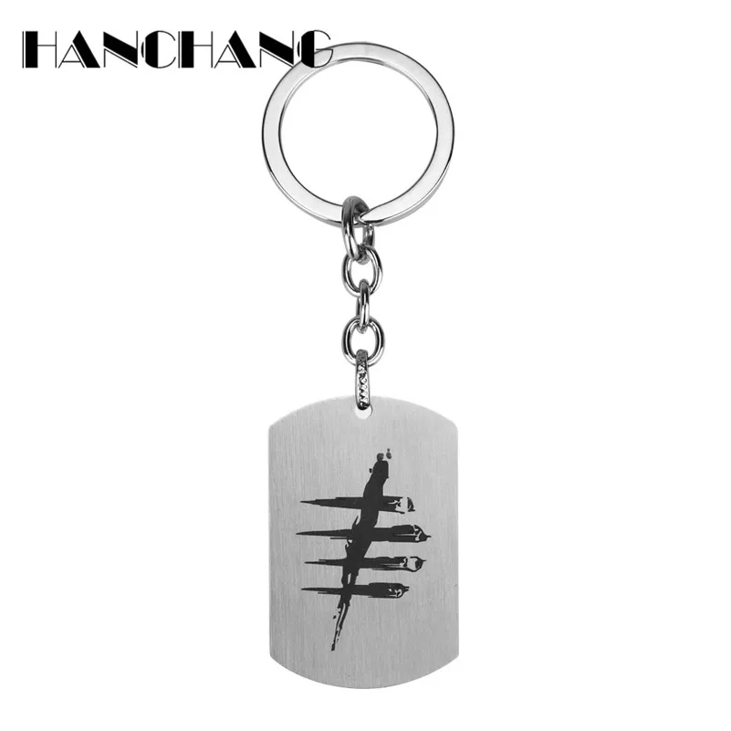 

New Design Game Jewelry Dead by Daylight Keychain Dog Tag Pendants Keyrings&Key Chain chaveiro