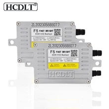Hcdlt переменного тока 12В 55 Вт reator DLT F5T Xenon HID балласт модернизации для автомобильных фар лампа комплект ксеноновых фар H1 H4 H7 H11 HB4 55 Вт F5 устройство быстрого запуска
