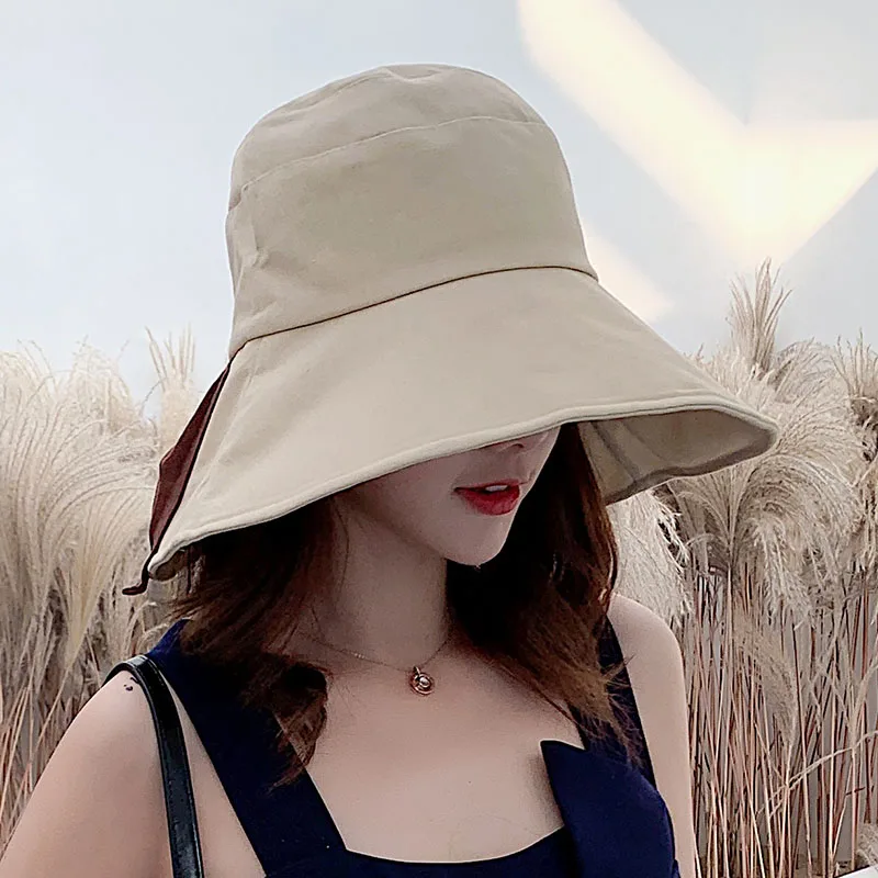 sun hats for women summer hat women beach hat summer women bucket hat bow  (36)