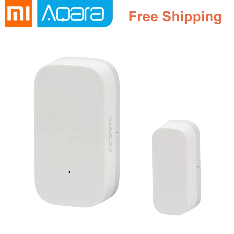 Продажа 2018 Новый Xiaomi Aqara датчик окна двери Zigbee беспроводное соединение умный мини дверной датчик работает с Android IOS приложение управление
