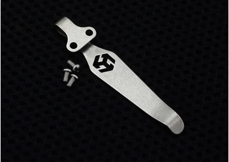 NEW EDC DIY Knife Material TC4 Titanium Alloy Knife Belt Clip Flashlight K Sheath Multi Tools Pocket Clip For Knife Multi Tools NEW EDC DIY Knife Material TC4 Titanium Alloy Knife Belt Clip Flashlight K Sheath Multi Tools Pocket Clip For Knife Multi Tools
