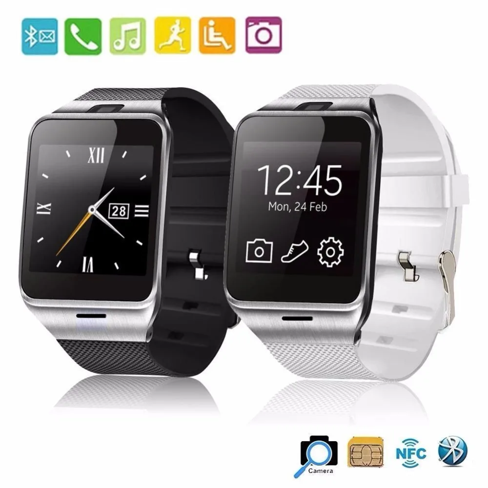 2016 Fashion font b Smart b font font b Watch b font GV18 for Android Phone