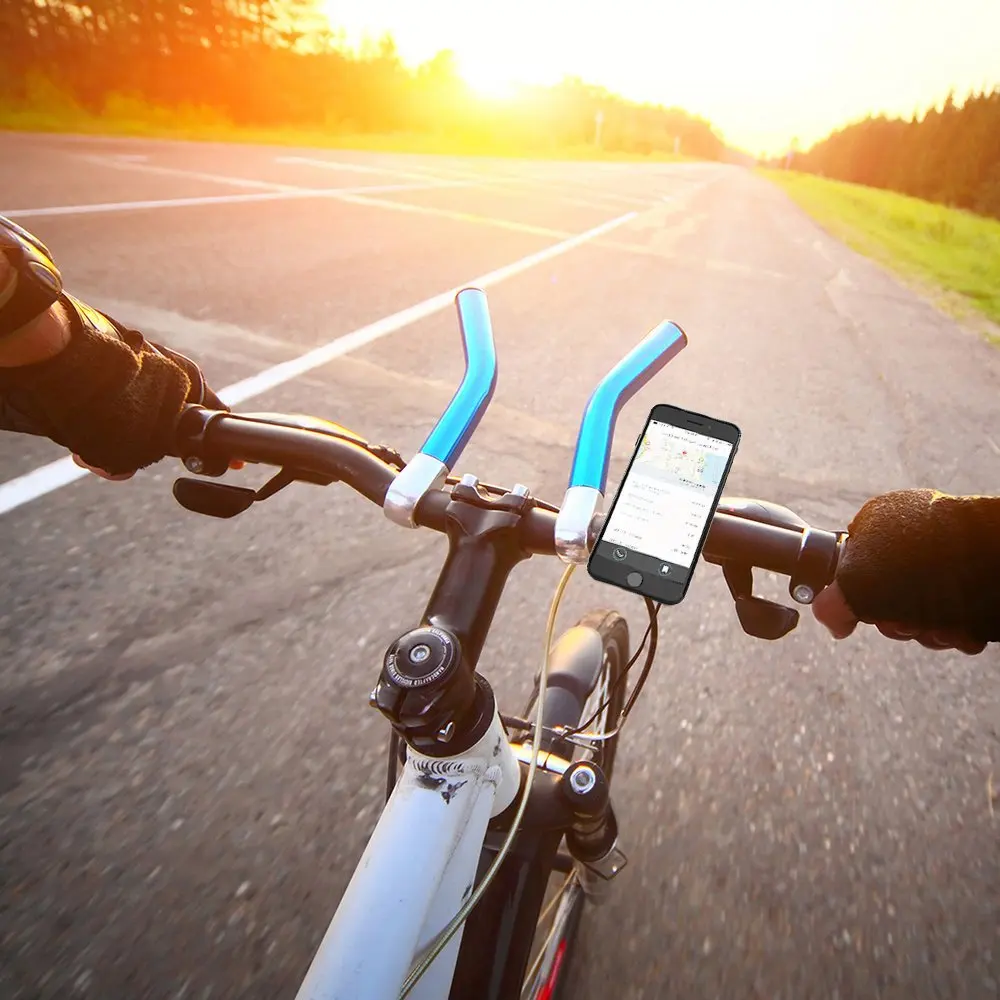 Универсальный велосипедный держатель для телефона, велосипедный кронштейн, зажим, можно поворачивать, подставка для iPhone XS MAX XR X 8/7 6/6S Plus и т. Д., любой телефон
