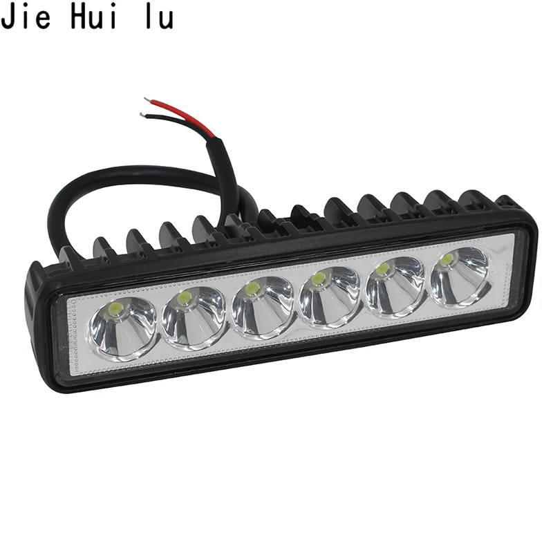

1Pcs 18w DRL LED Spot Flood Work Light Work Light 9-32V 12 volt led work lights for 4WD Off Road Vehicle SUV car trucks 18w work