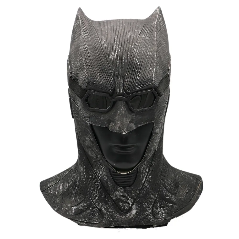 

Movie The Dark Knight Rises Superhero Batman Cosplay Masks Bruce Wayne Helme Flexible Latex Mask Headwear Fancy Ball Halloween