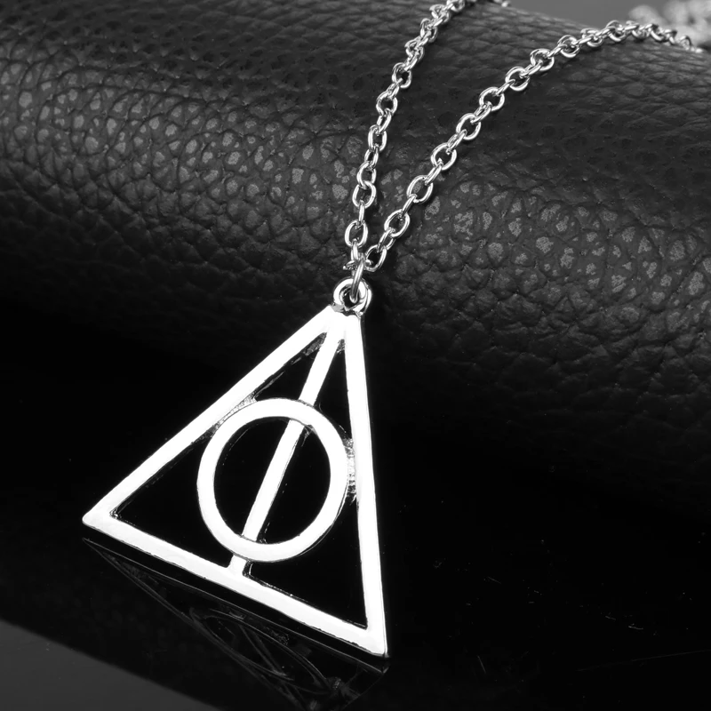 Jual Vintage Harry P Liontin Kalung Deathly Hallows Persahabatan Valentine Hadiah Terbaik Teman Kalung Perhiasan Aksesoris