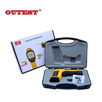 

(With Carry Box)GM1150 Non-Contact 12:1 LCD IR Infrared Digital Temperature Gun Thermometer -50~1150C (-58~2102F) adjustable