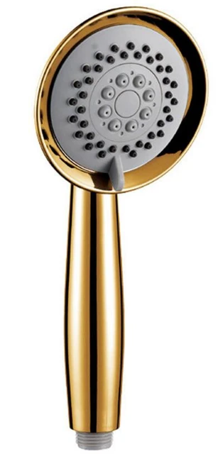 Soporte de ducha de mano para baño, alcachofa de mano de calidad ABS, color  bronce negro, dorado - AliExpress