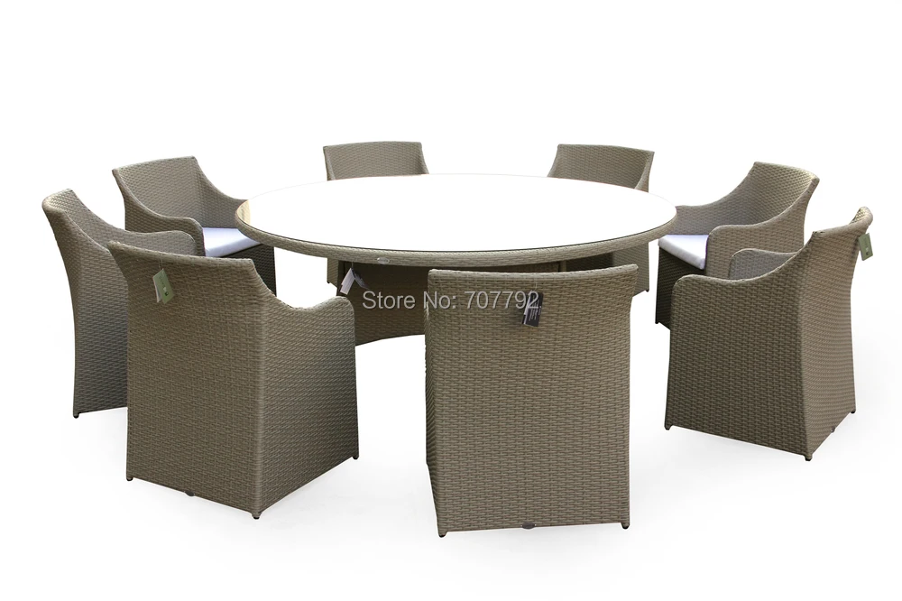 Sigma стиль sg-118b открытый стол и стулья из ротанга