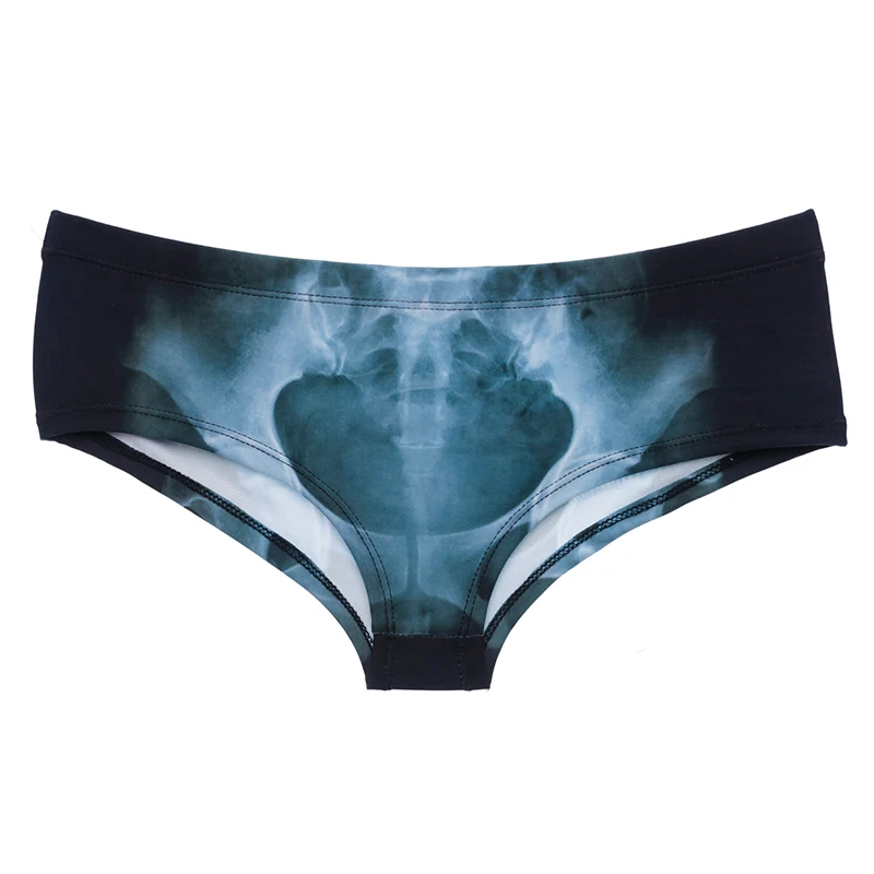

DeanFire Xray Cartoon Funny Print Kawaii Panties Underwear Lovely Push Up Briefs Sexy Ladies Lingerie Thong