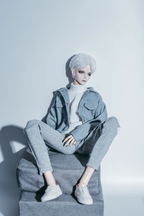 1/4 1/3 на шарнирах, в масштабе одежда аксессуары джинсовая куртка для BJD/SD куклы аксессуары, не включены куклы, обувь, парик и другие E2362