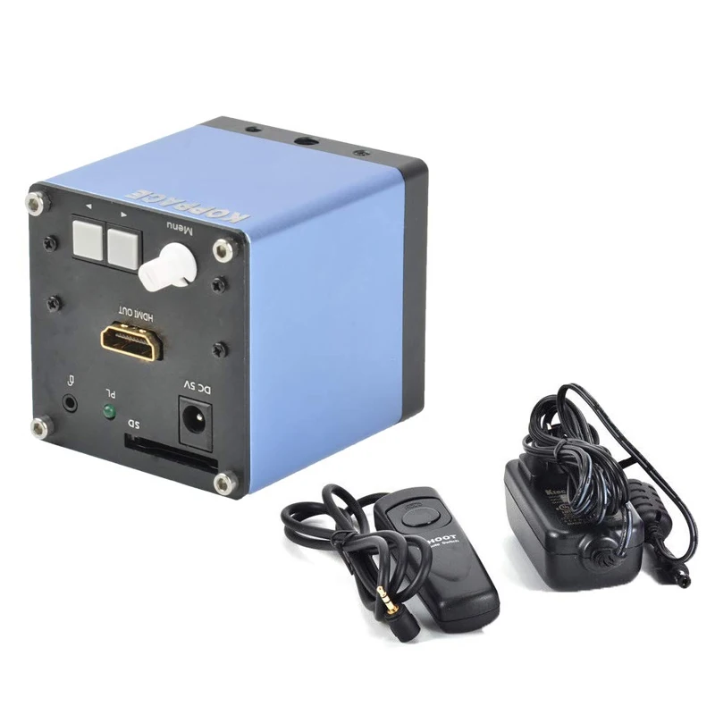 

HDMI USB 1080P 60FPS Microscope Cameras Digital Industrial Video Inspection Camera for Microscope TF card storage HDR adjustment