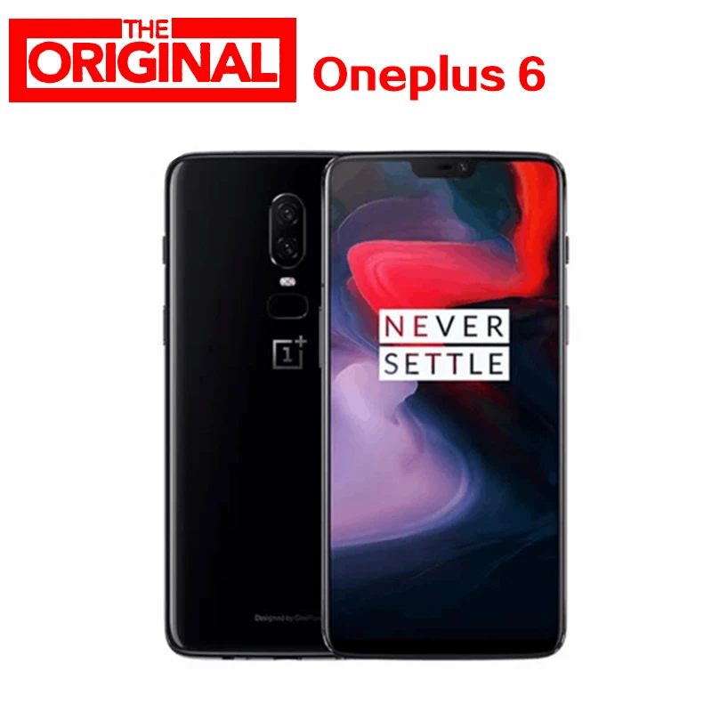

Official Oneplus 6 4G LTE Cell Phone Octa Core Android 8.1 6.28" IPS 2290X1080 8GB RAM 256GB ROM 20.0MP Face ID NFC