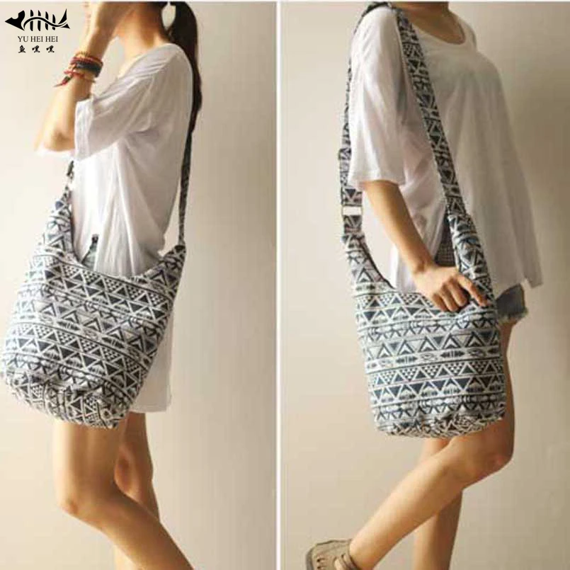 

Vintage Adjustable Strap Women's Handbags Shoulder Crossbody Bags Women High Quality Travel Bag Hippie Hipster Bohemian Bags