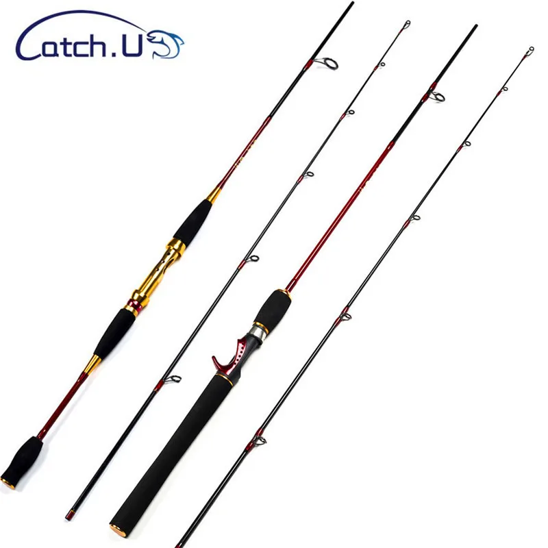 Catch U 1.8M Spinning Fishing Rod Hard Casting Rods Lure Weight 5 15g