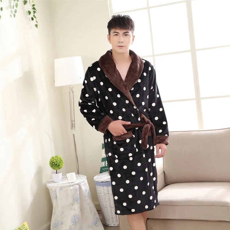 men women flannel robes (4)