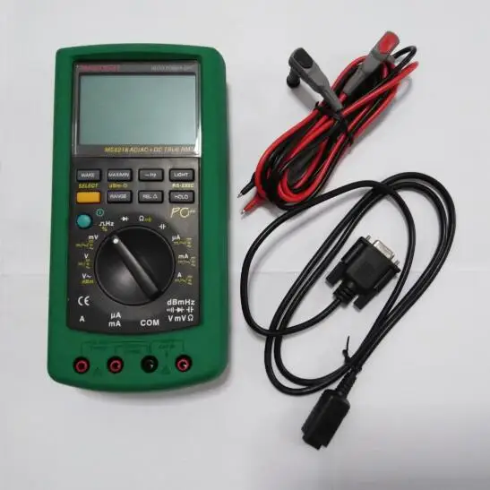 MASTECH ms8226 цифровой мультиметр 50000 отсчетов многофункциональный истинный RMS PC USB DMM 5
