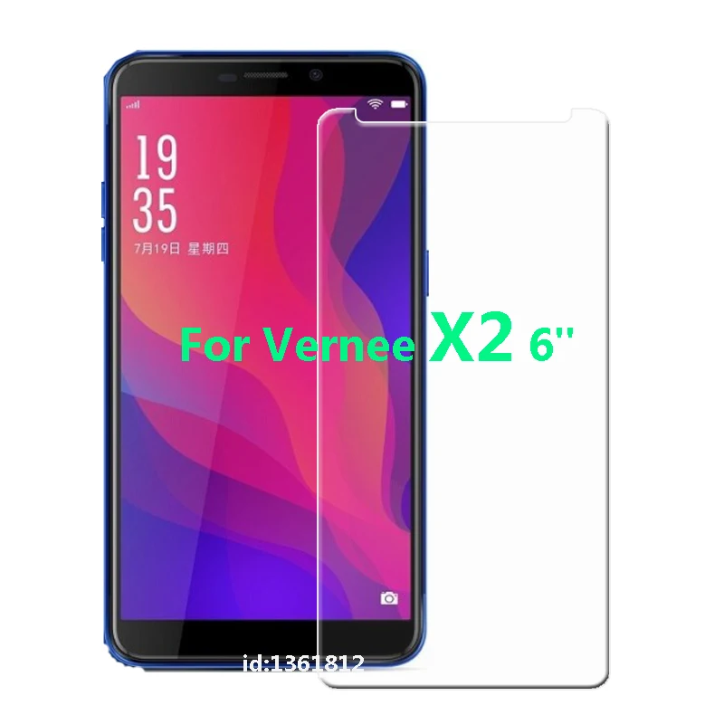 

Vernee X2 Turbo Tempered Glass Vernee X2 Glass Front Protective For Vernee X 2 Glass Screen Protector Transparent Phone Film 6"