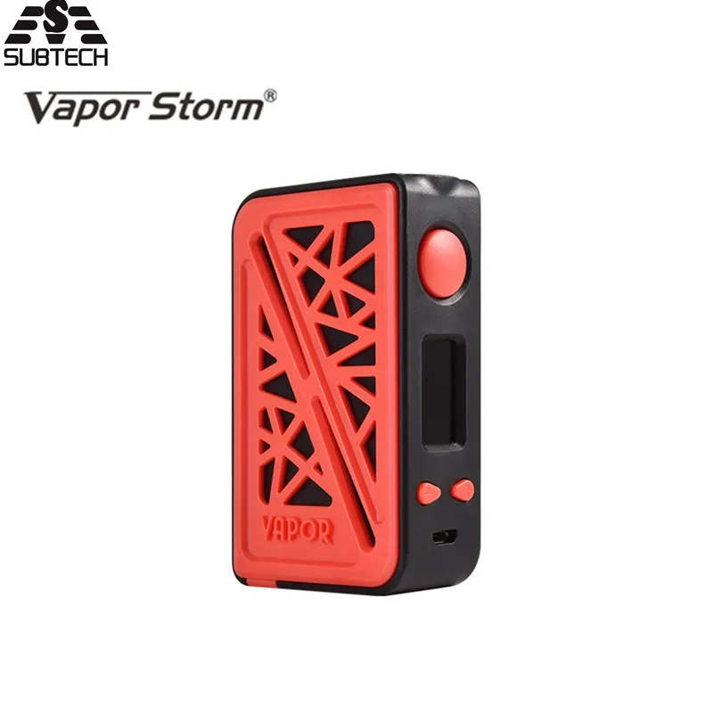 

100% original Vapor Storm Subverter 200w Box Mod VW TC Mod Electronic cigarette Fit Dual 18650 Battery RDA RBA RDTA