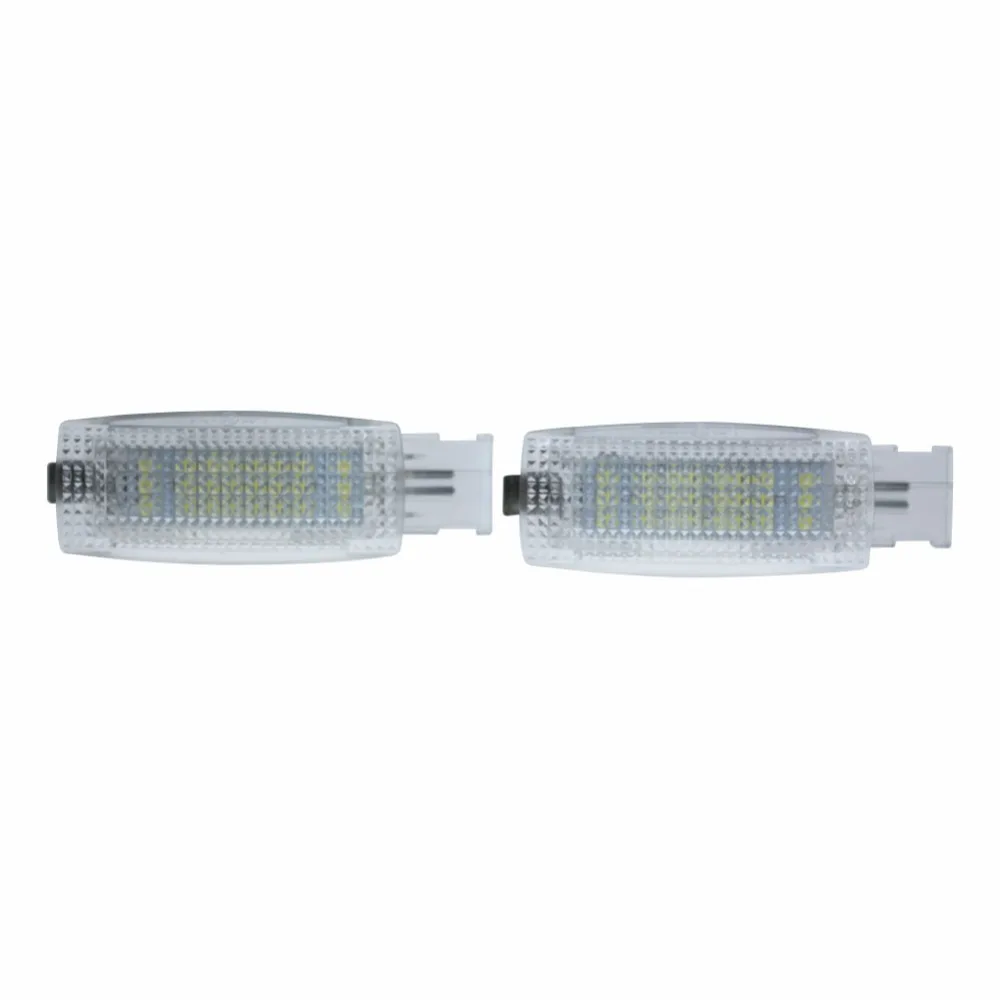 Error Free LED Interior Vanity Mirror Visor Light Car Lamp For VW EOS GOLF5 6 GOLF PLUS JETTA PASSAT POLO SCIROCCO SEAT TIGUAN | Автомобили