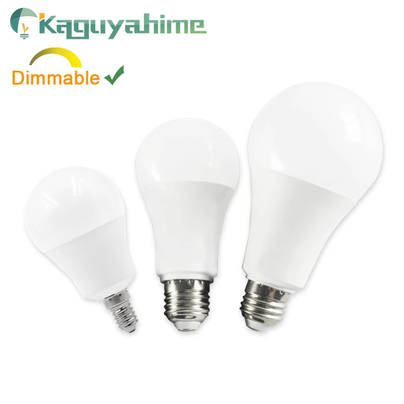 

Kaguyahime 1pc/5pcs 3W~18W E27 LED Lamp E14 LED Bulb 220V 240V Dimmable Bubble Ball Bulb Light Lampada LED Bombillas Ampoule