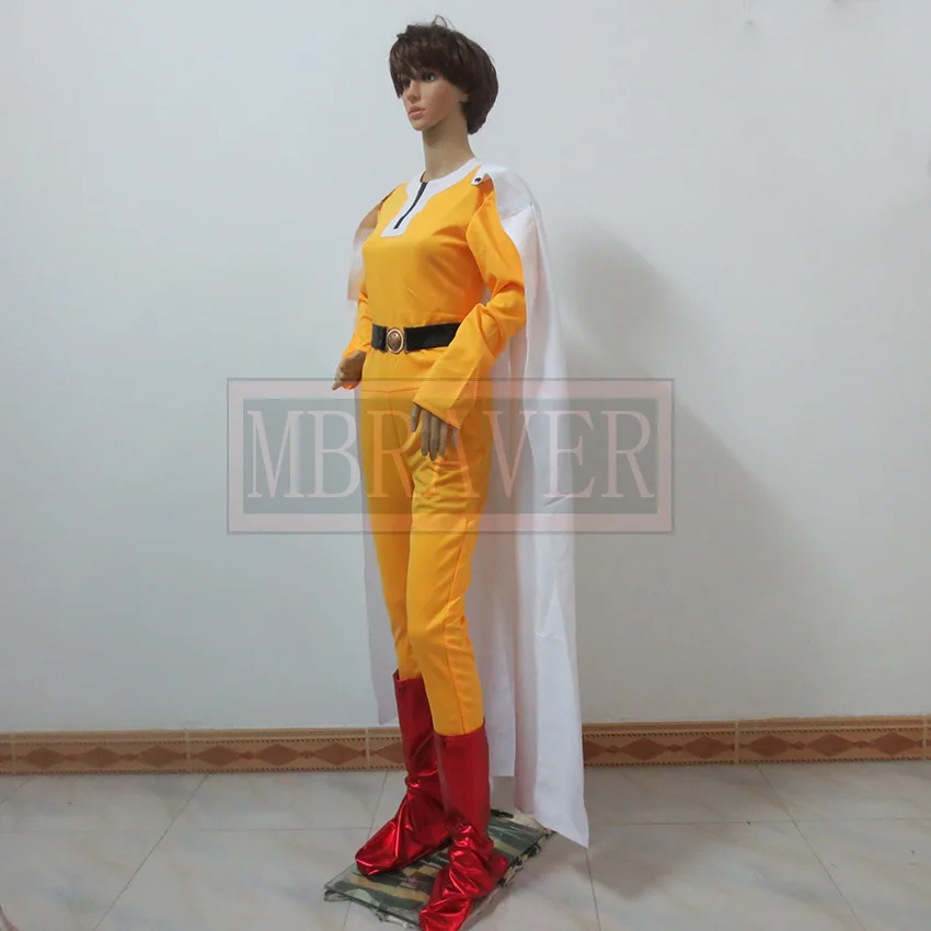 Custom-made ONE PUNCH-MAN Saitama Cosplay Costume - Fighting Uniform inspired by Japan Anime in Any Size image 4
