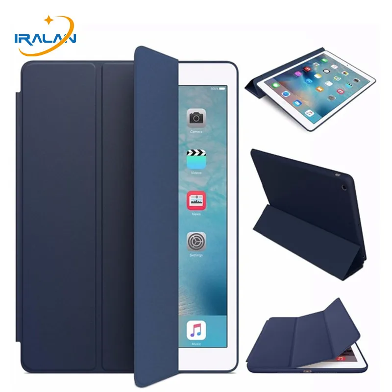 

Original Official 1:1 Smart Case For Apple iPad mini 1 mini 2 mini 3 Tablet Stand Cover Auto Wake/Sleep with Logo+film+Stylus