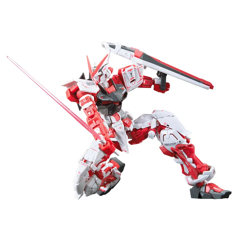 Аниме bandai мобильный Костюм Япония RG 1/144 Gundam сбивается с пути красная рамка MBF-P02 модель Собранный робот фигурка gunpla горячие детские игрушки