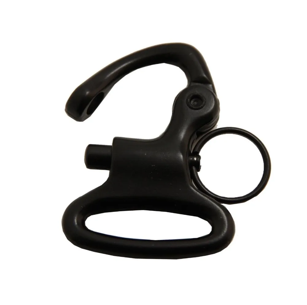 GUGULUZA Black 2 pcs 1" New Quick Release Gun Sling Swivel Rifle
