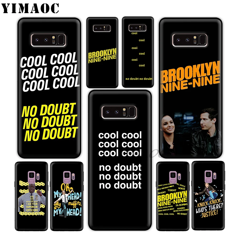 

YIMAOC Brooklyn Nine Nine Soft Silicone Case for Samsung Galaxy A9 A8 A6 Plus 2018 A5 A3 2017 2016 Note 9 8