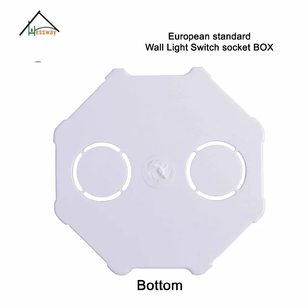 Европейская Встроенная задняя коробка для настенной розетки