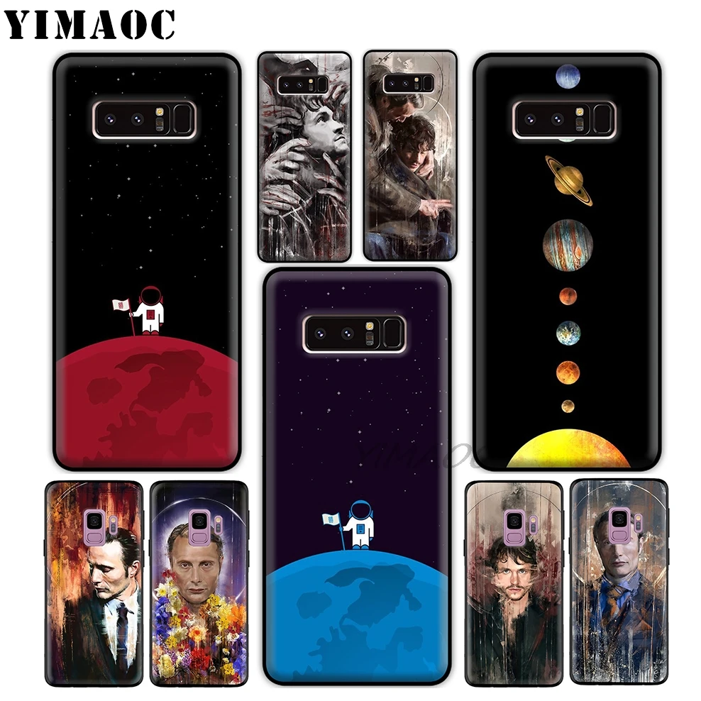 YIMAOC Ганнибал ТВ шоу Мягкий силиконовый чехол для samsung Galaxy A9 A8 A6 Plus 2018 A5 A3 2017 2016 Note 9 8