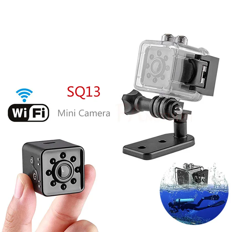 

SQ13 WIFI small mini Camera cam HD 1080P video Sensor Night Vision Camera Micro Cameras DVR Motion Recorder Camcorder